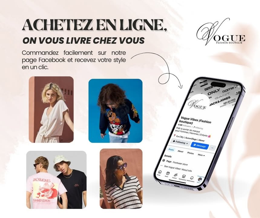 Vogue Vibes votre shopping en ligne 