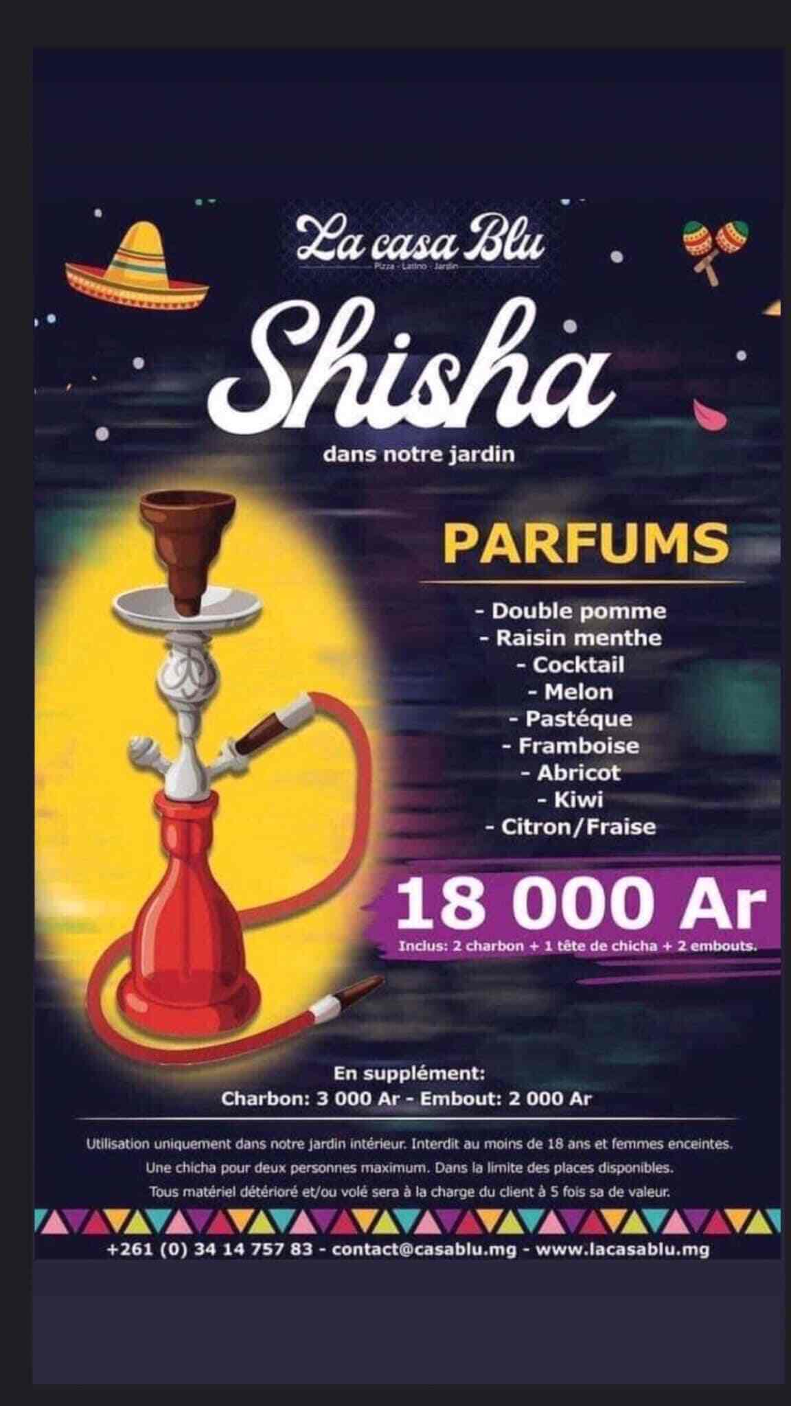 La Casa Blu Isoraka votre chiha