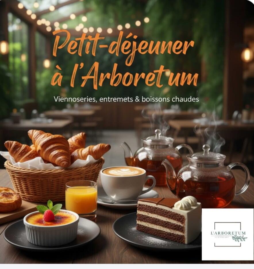 Restaurant Arboretum Ankorondrano votre petit déjeuner 