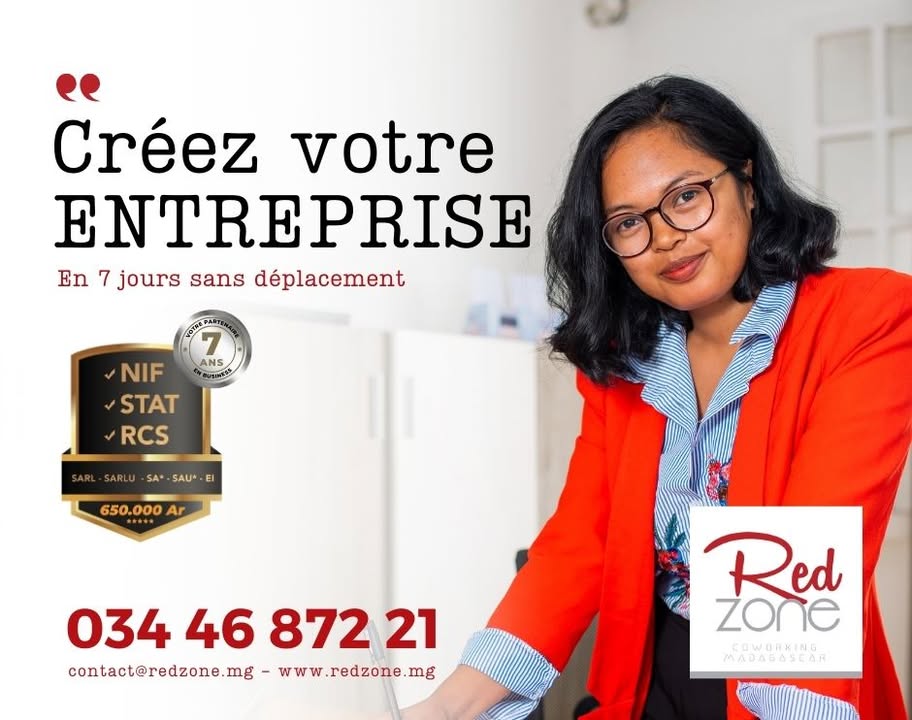 CRÉATION D’ENTREPRISE en 7Jours avec Red Zone