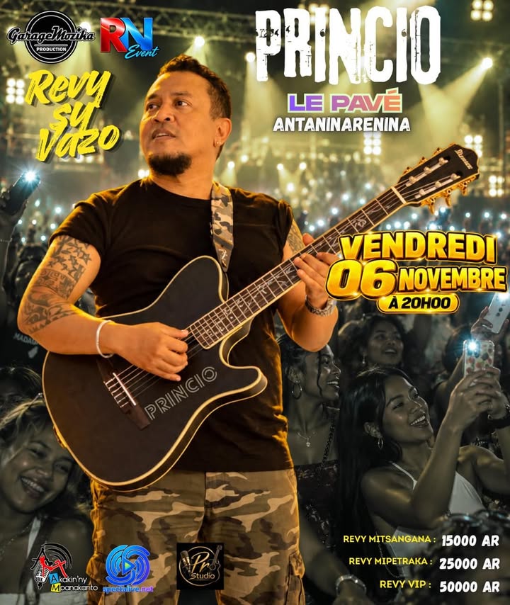 PRINCIO au Pavé Antaninarenina
