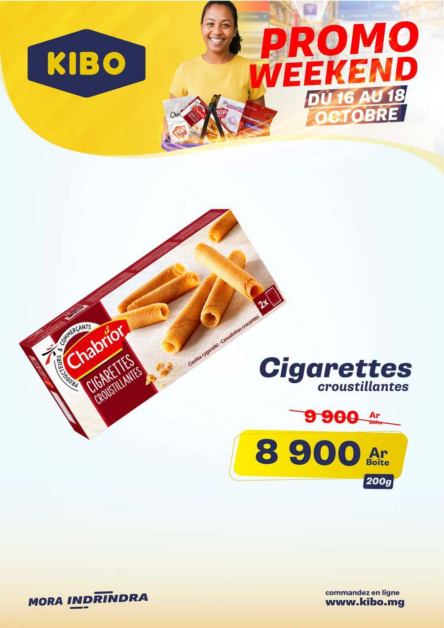 Kibo PROMO WEEKEND DU 16 au 18 OCTOBRE  - offre 1