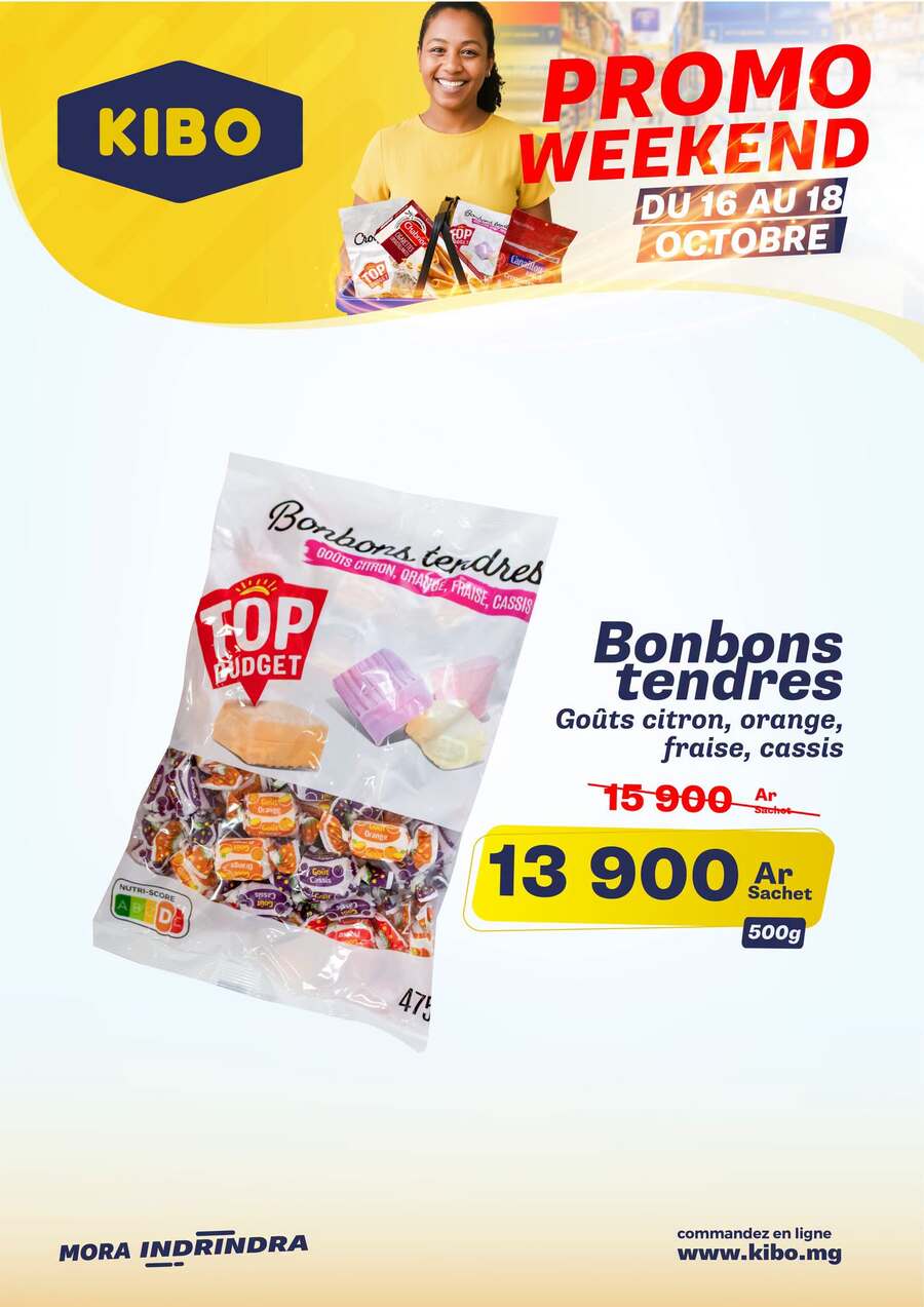 Kibo PROMO WEEKEND DU 16 au 18 OCTOBRE  - offre 2